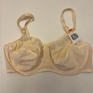 Light Beige flower Bali Bra Size 40DD